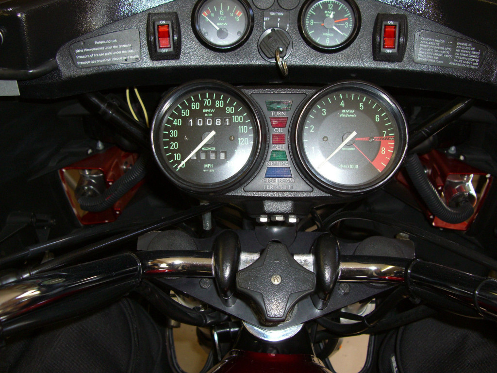 Bmw r 100 cockpit #6