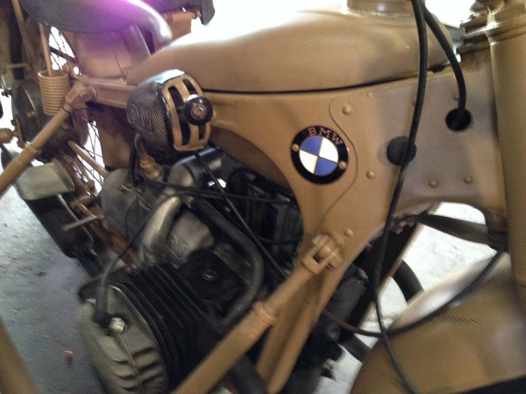 Bmw r12 wehrmacht with sidecar sale #3