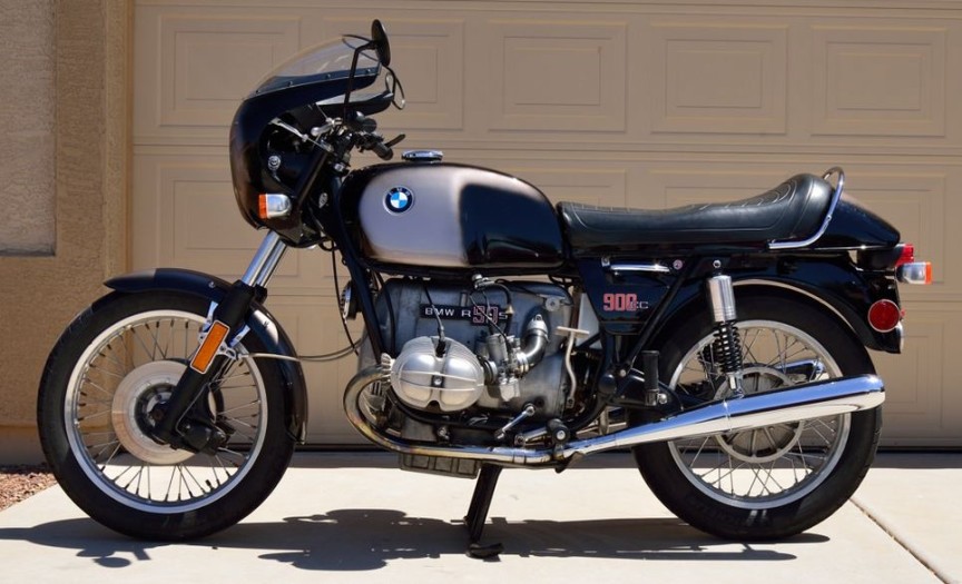 Bmw r90s center stand #5