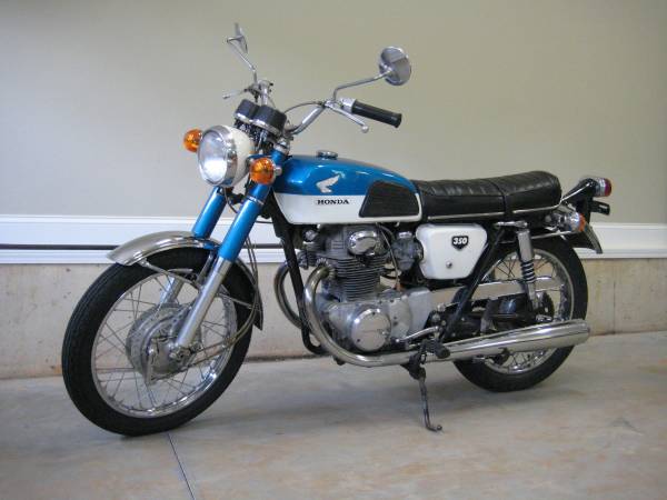 1968 Honda cb350 motorcycle #1