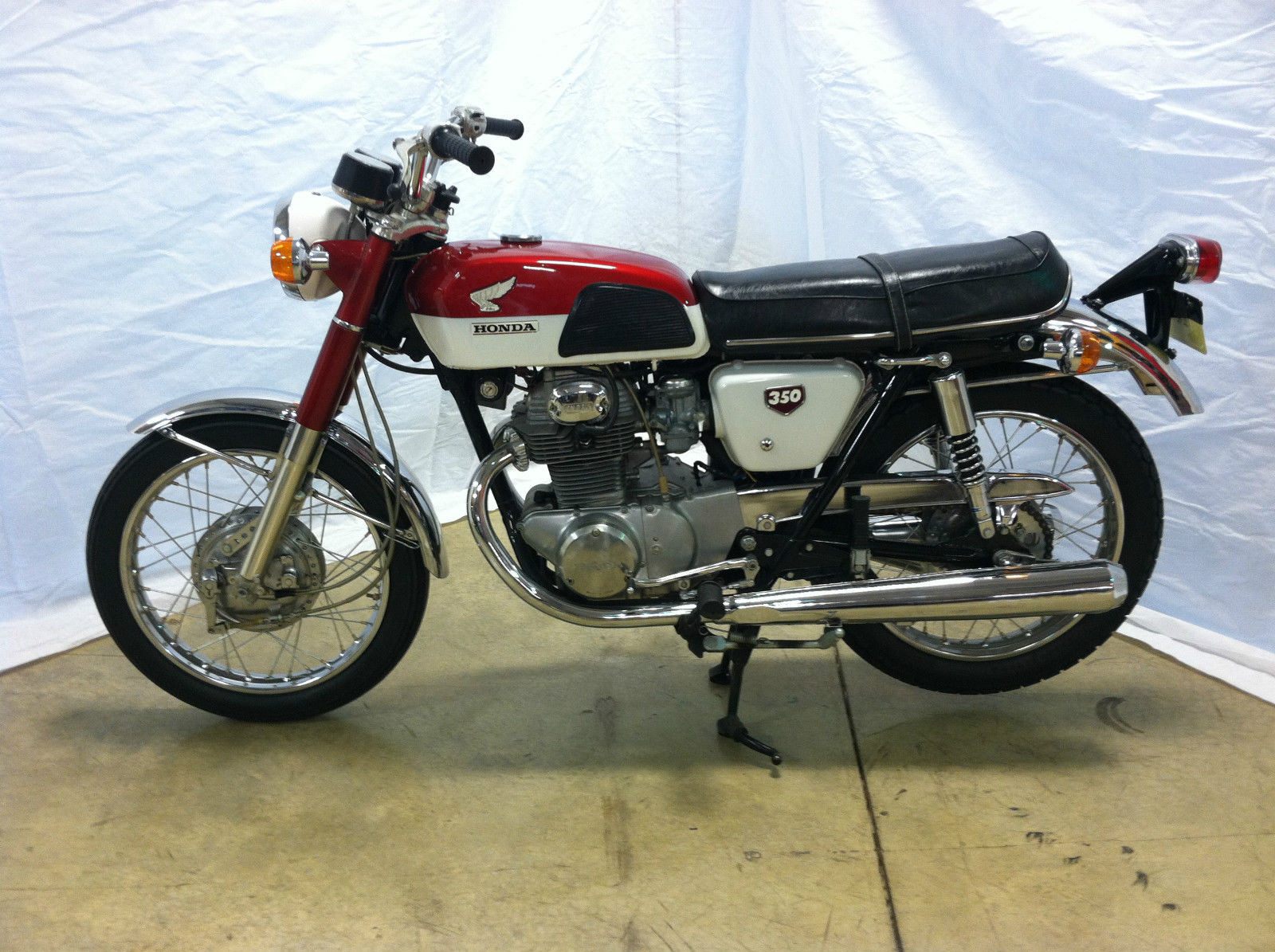 1968 Honda cb350 motorcycle #5