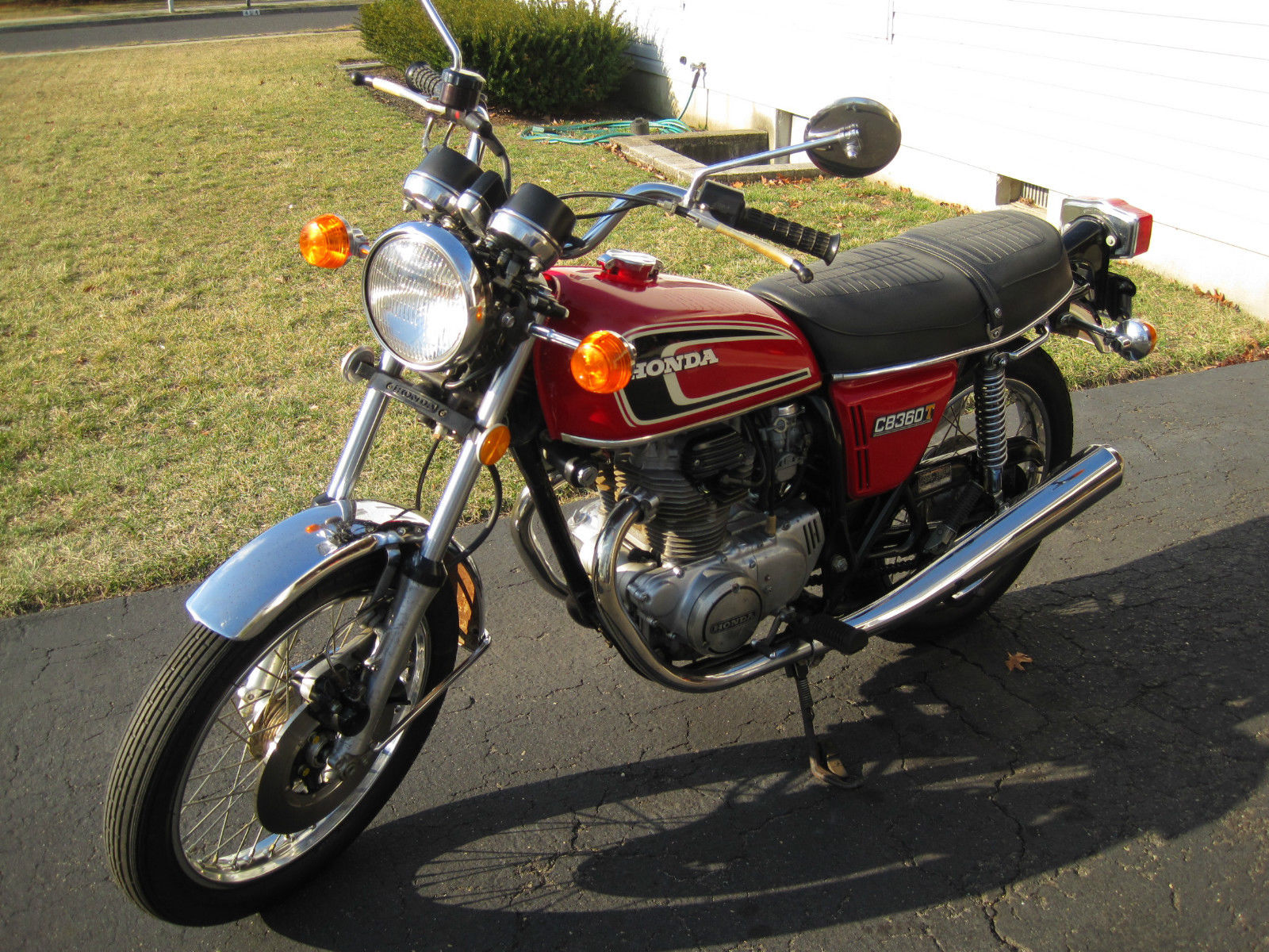 Honda cb360t 1975 motorcycle #5