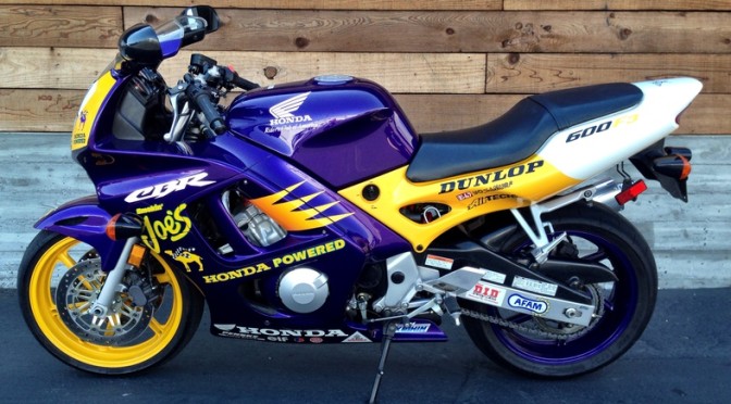 1998 Honda cbr 600 smokin joe for sale