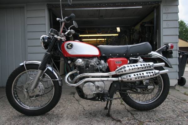 1969 Honda cl450 #6