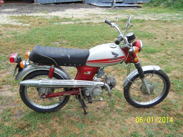 1971 Honda cl70 motorcycle