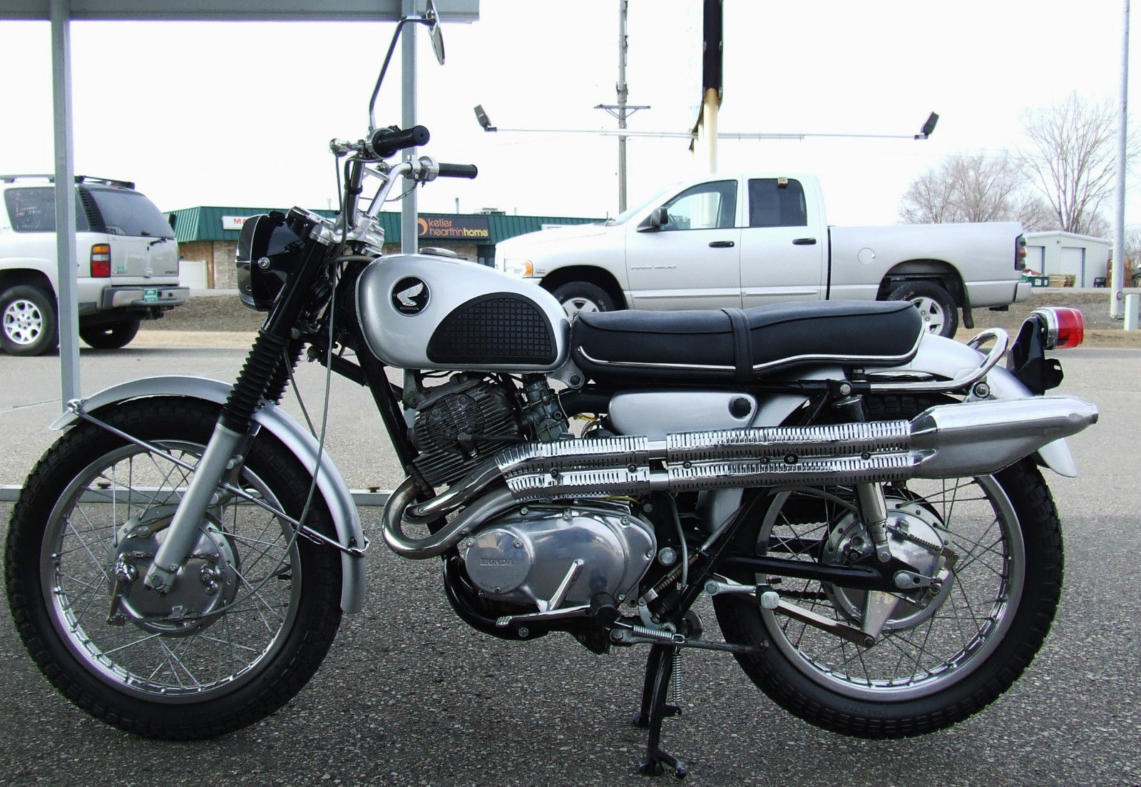 1967 Honda cl77 #6