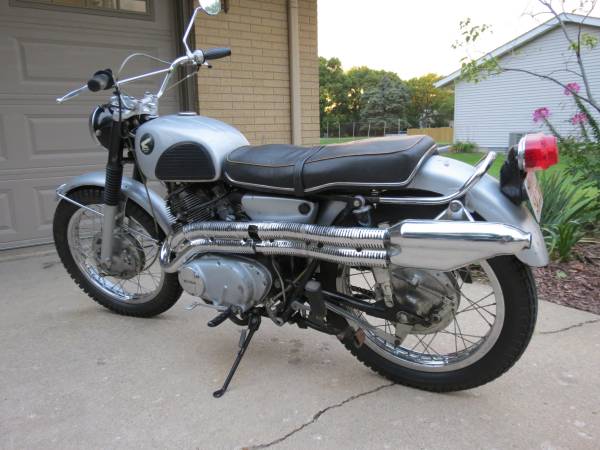 1967 Honda cl77 #5