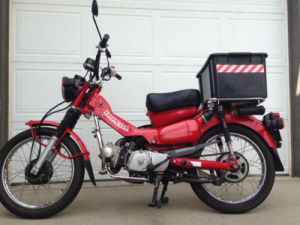 Honda postie bike auctions #5