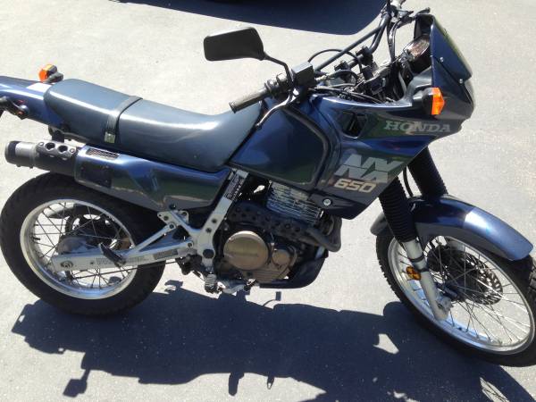 1988 Honda nx650 #6