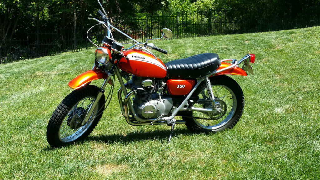 Honda sl350 sale #6