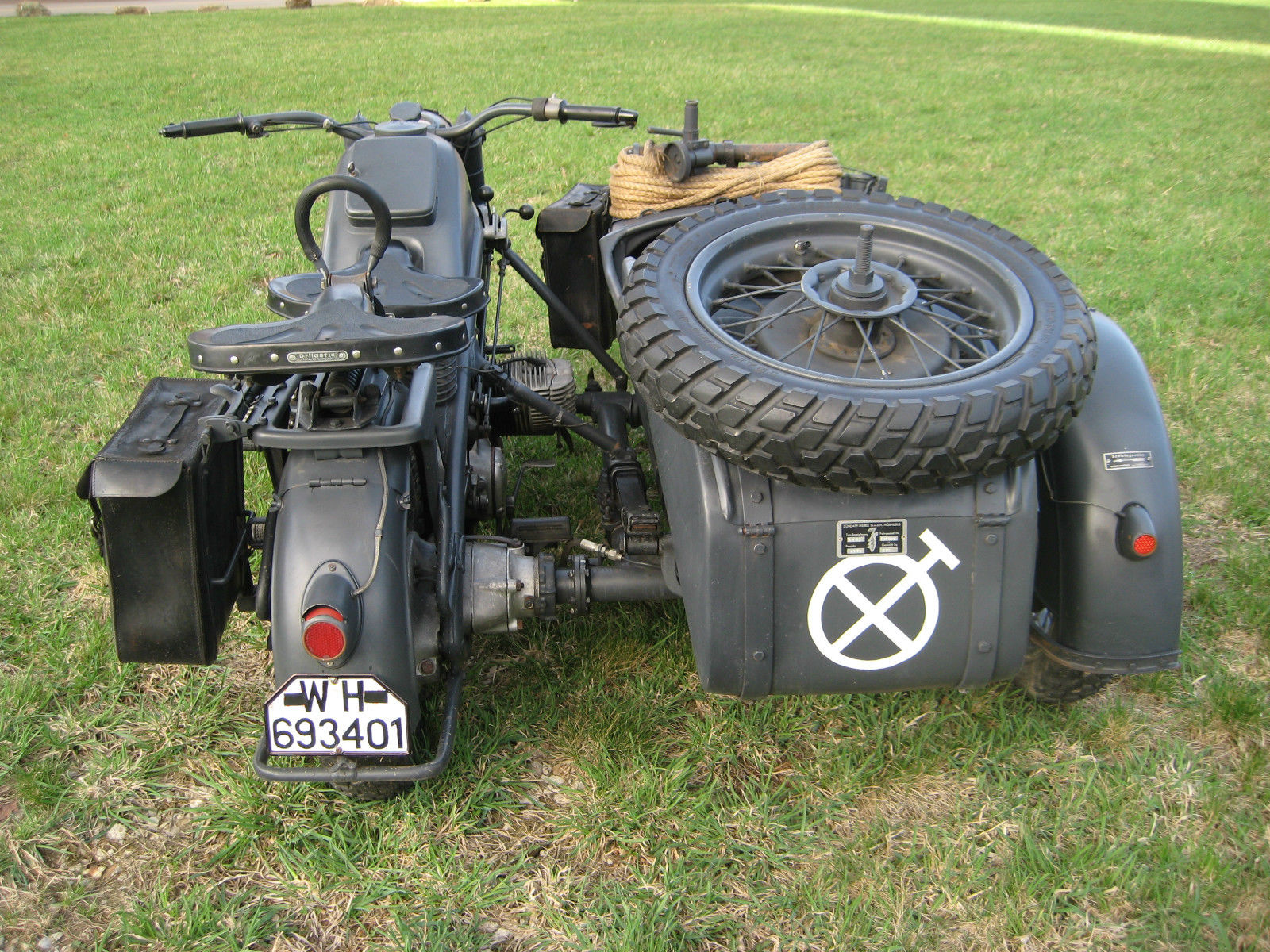 Zundapp ks750 с коляской