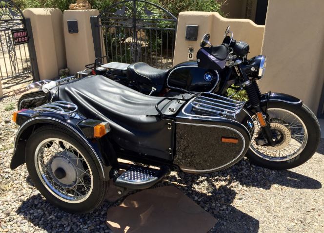 BMW R100 7 Sidecar Right Side Bike urious
