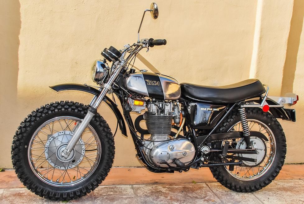 Baby Gold Star – 1971 BSA B50SS | Bike-urious