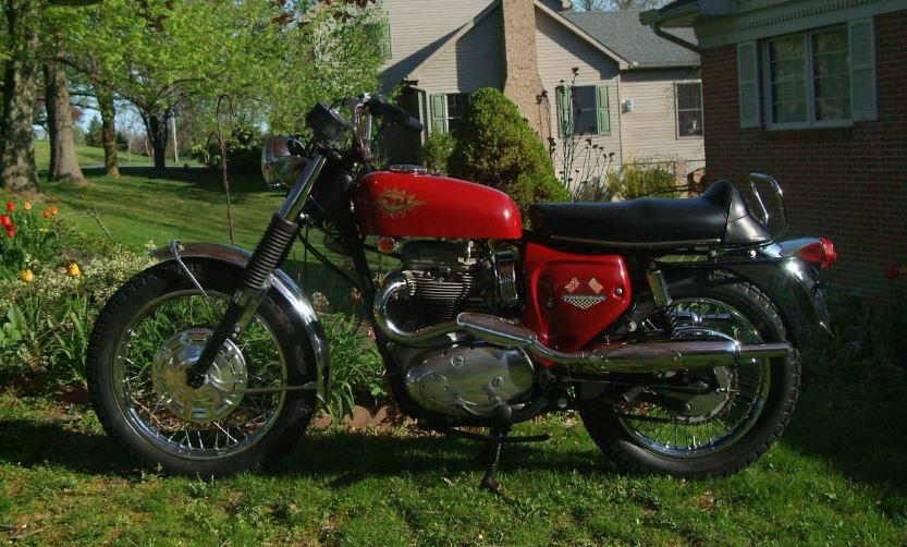 950 Miles - 1968 BSA Firebird Scrambler - Bike-urious (833 x 502 Pixel)