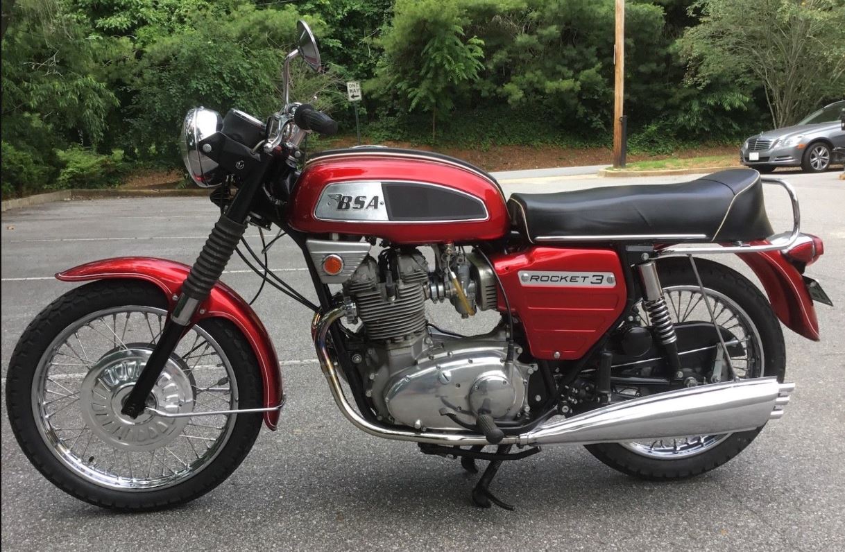 Restored – 1969 BSA Rocket 3 | Bike-urious