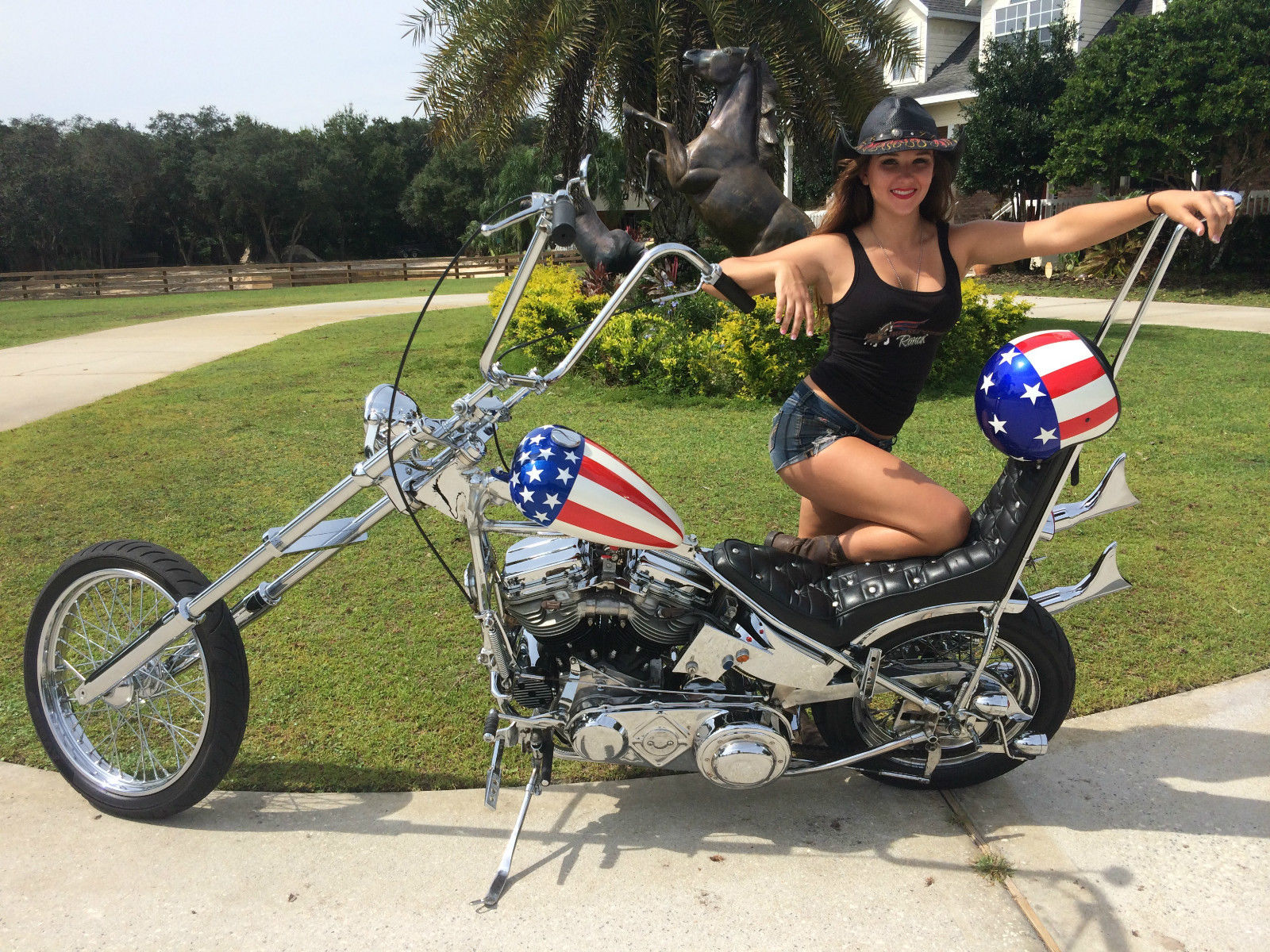 Captain America Replica Right Side Bike urious