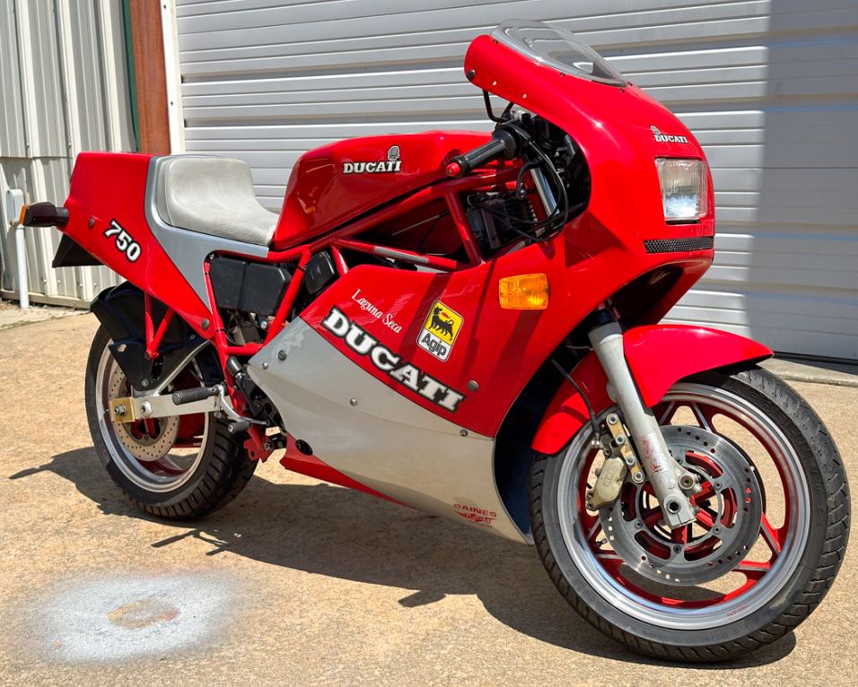 1987 Ducati 750 F1 Laguna Seca | Bike-urious