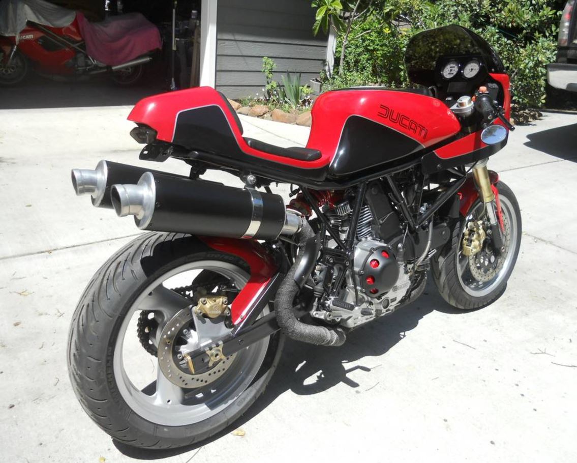 Clean & Classy - 1997 Ducati 900SS Cafe Racer - Bike-urious (1135 x 910 Pixel)