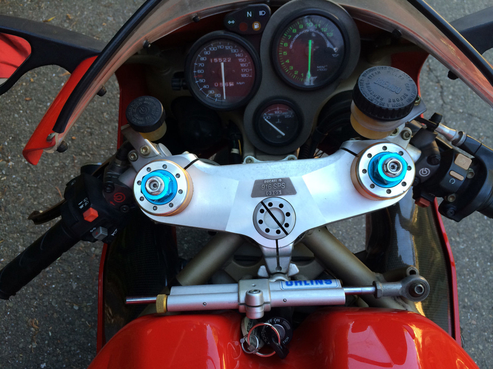 Ducati 916sps – Cockpit 