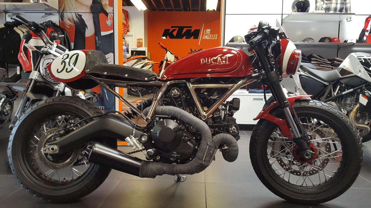 Dealer Build - 2015 Ducati Scrambler Icon Custom | Bike-urious (881 x 495 Pixel)