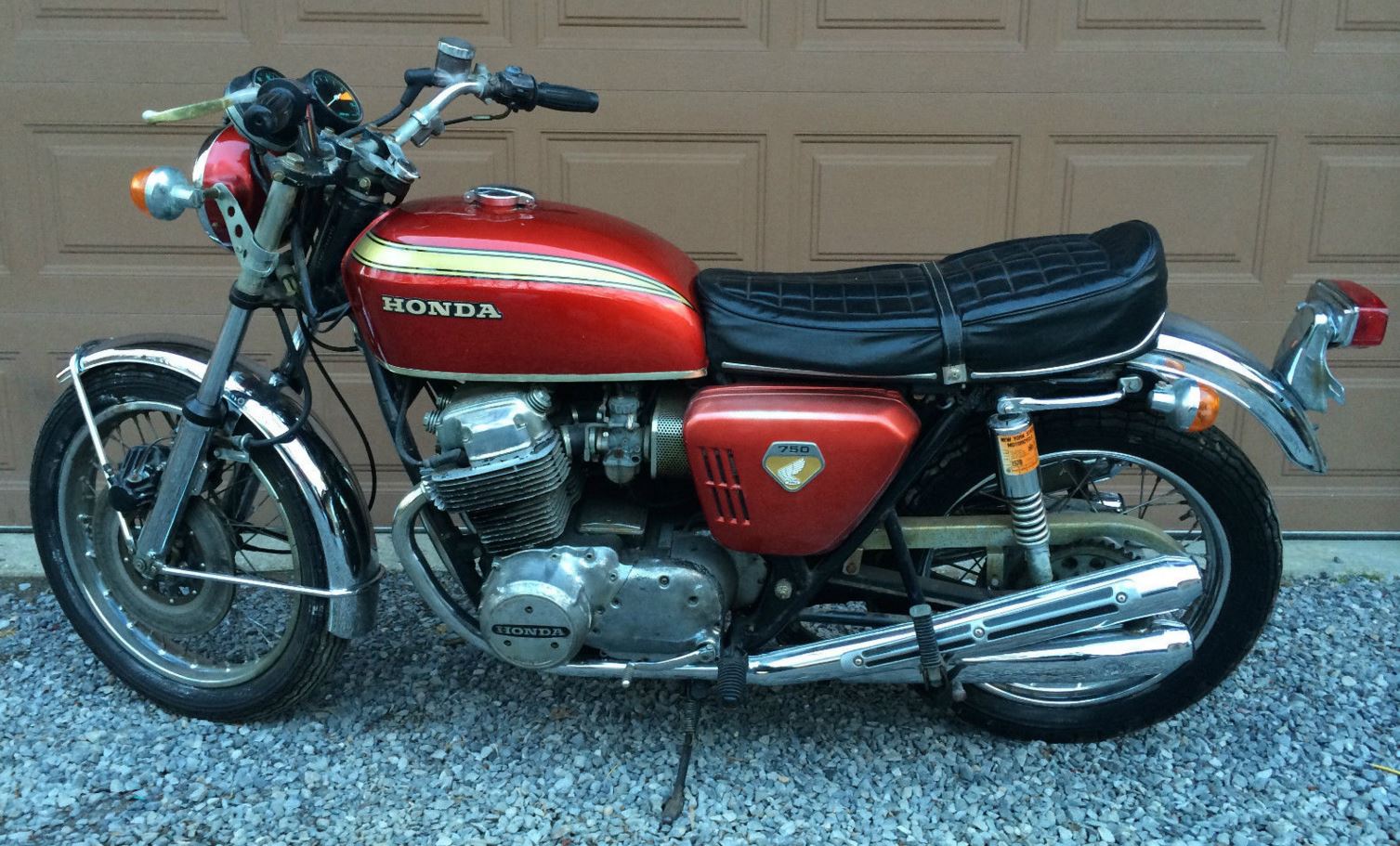 Honda Cb750 Sandcast Left Side Bike Urious