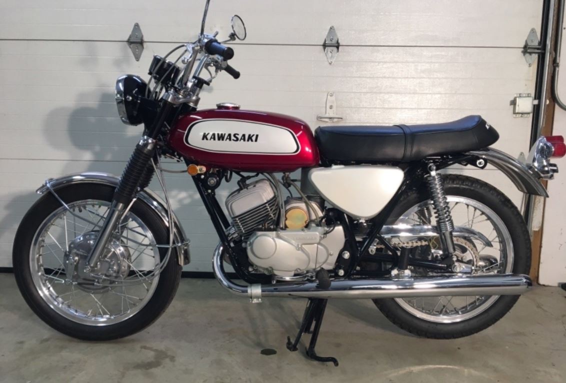 No Reserve Restoration – 1970 Kawasaki Samurai A1 | Bike-urious