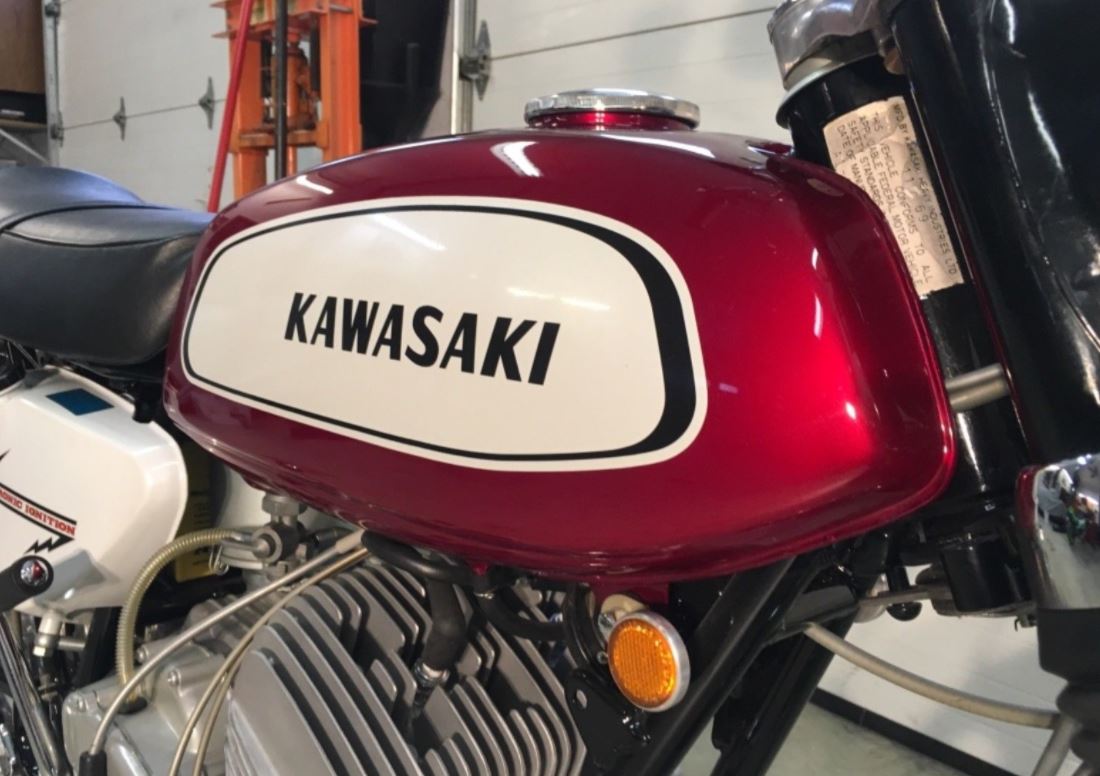 No Reserve Restoration – 1970 Kawasaki Samurai A1 | Bike-urious