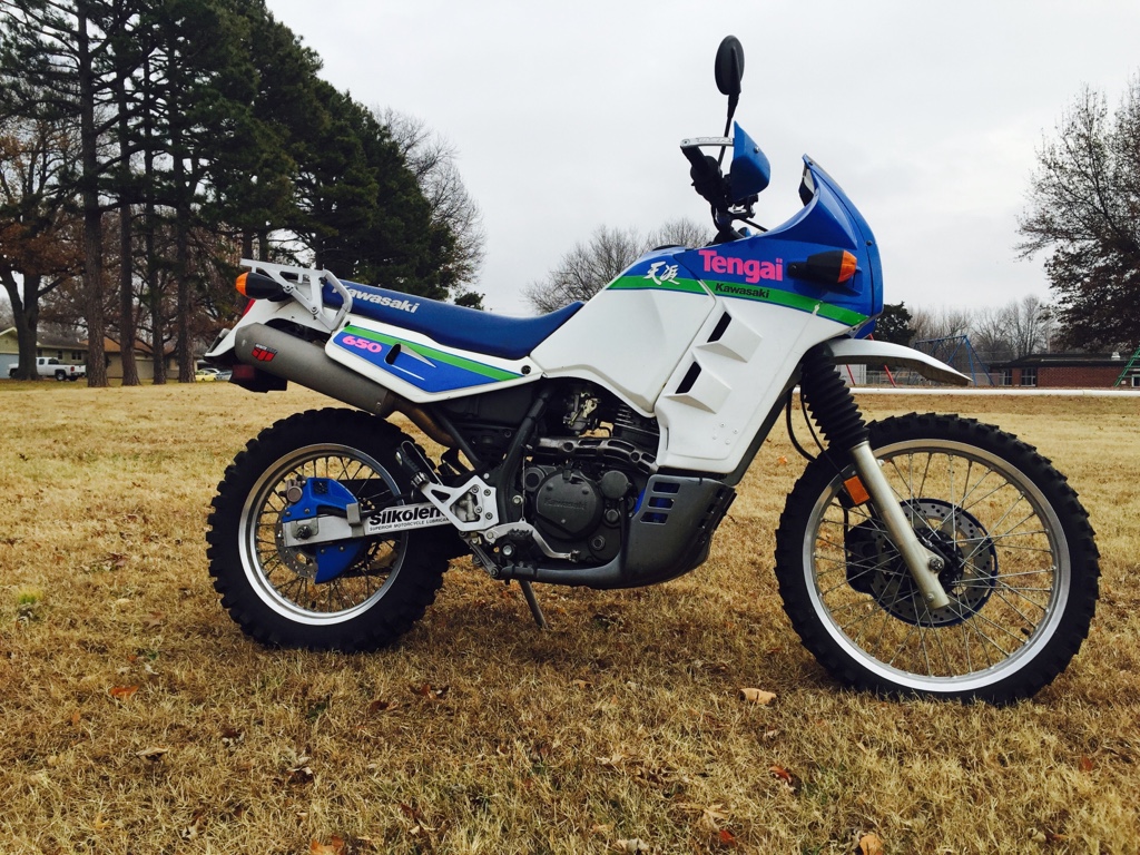 The Advanced KLR – 1990 Kawasaki Tengai – Bike-urious