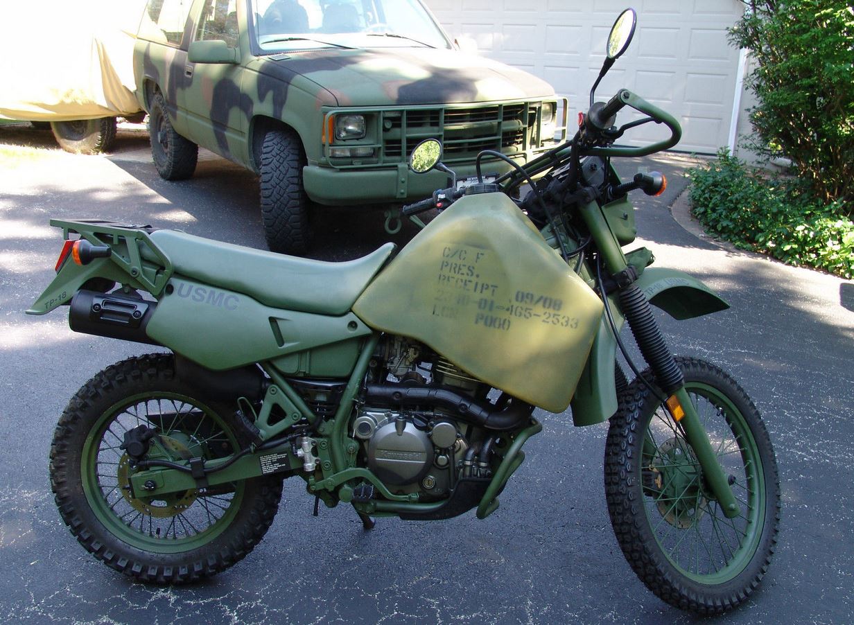 Kawasaki KLR 650 Military