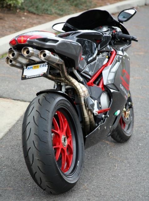 MV Agusta F4 Senna Rear Right Bike urious
