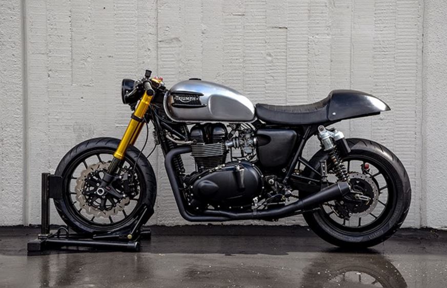 The Bullitt Build - 2005 Triumph Bonneville Cafe Racer ... (872 x 561 Pixel)