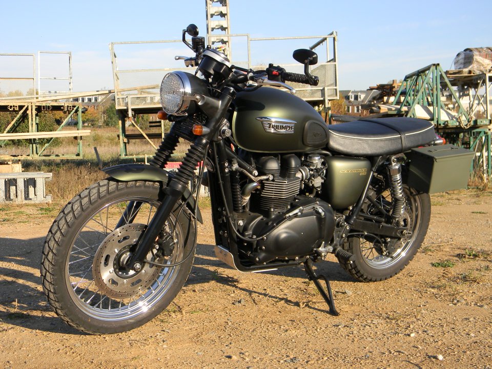 2009 Triumph Scrambler 900 - Bike-urious (960 x 720 Pixel)