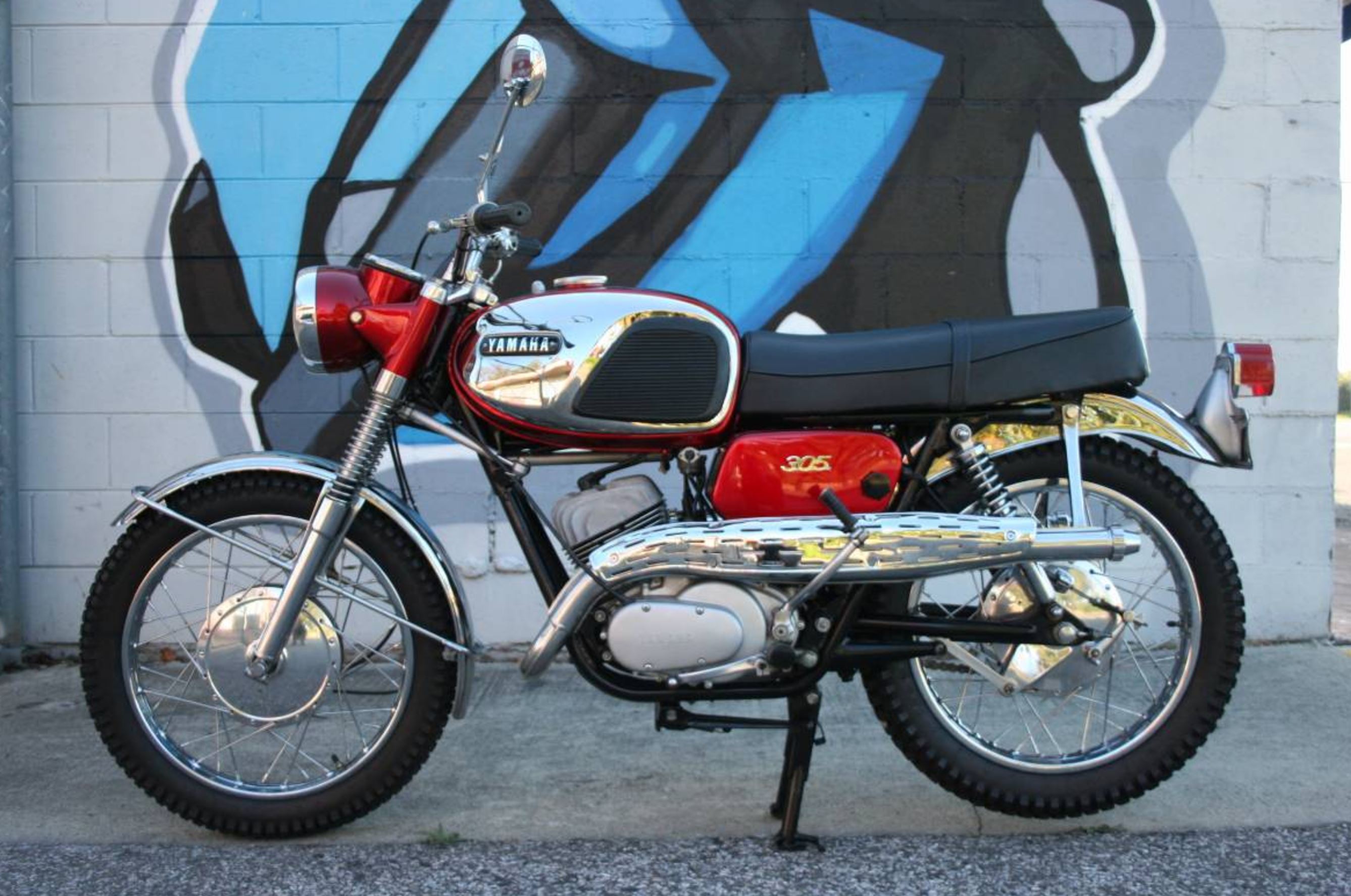 1967 Yamaha Big Bear 305 Scrambler | Bike-urious