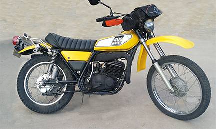 Yamaha DT400 – Right Side | Bike-urious