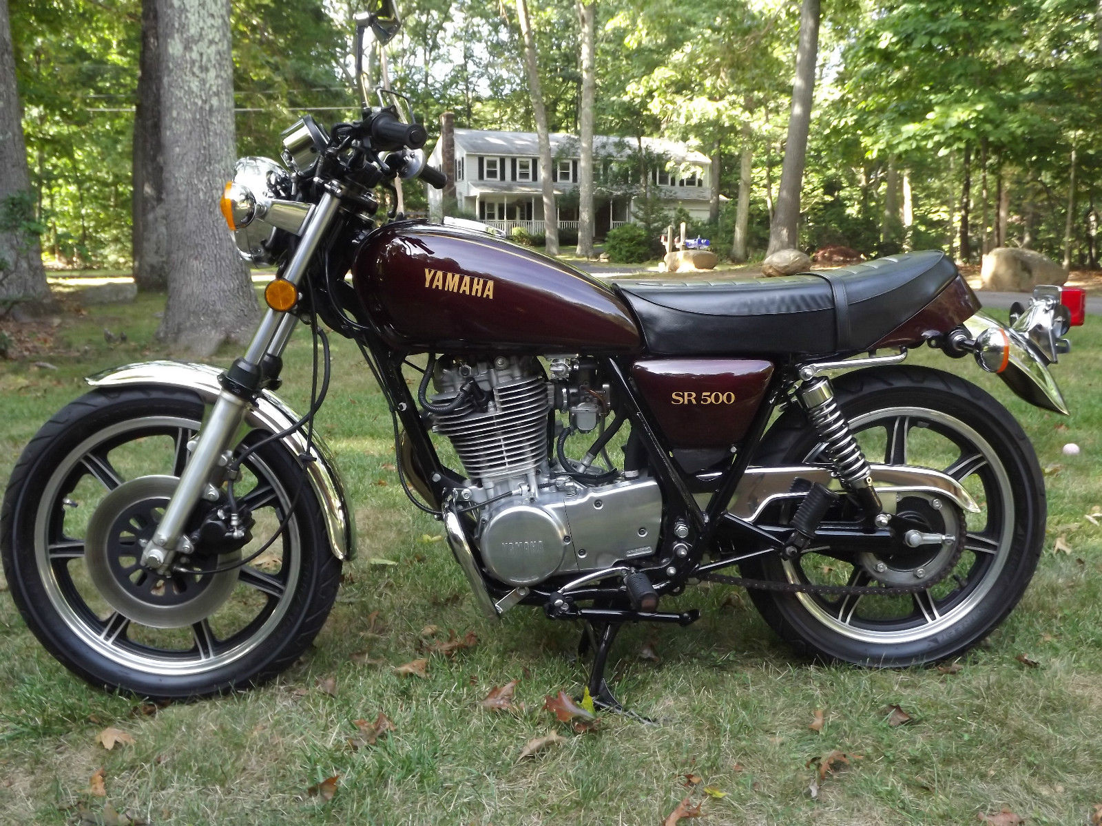 Yamaha sr500 1980 года