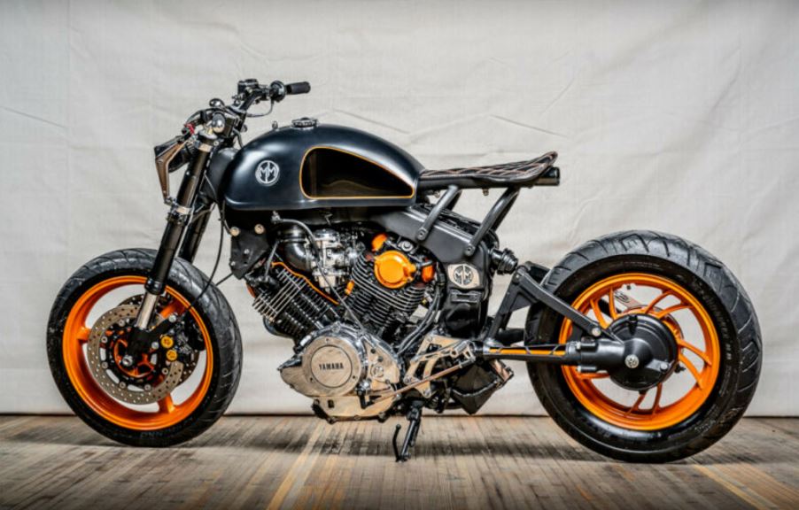 Bender - 1982 Yamaha Virago XV750 Cafe Racer | Bike-urious (881 x 563 Pixel)