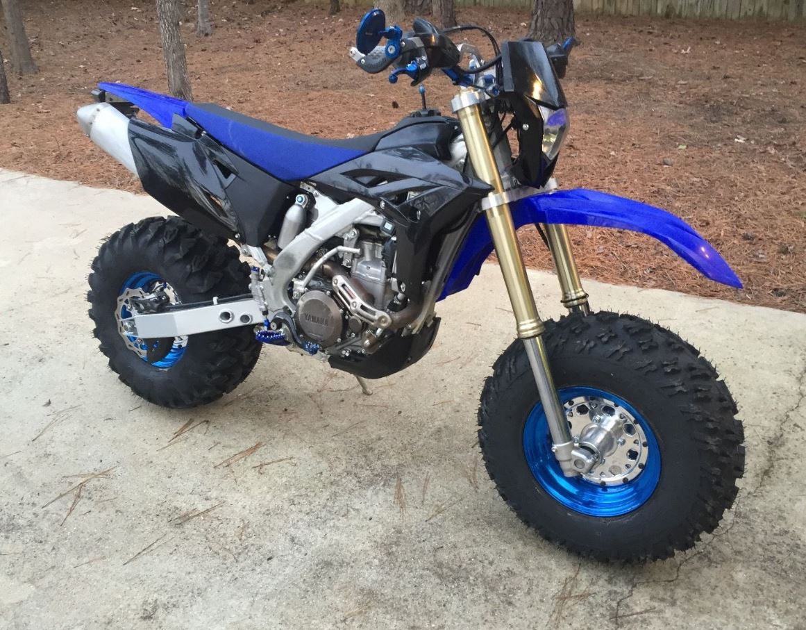 Yamaha WR450F Big Wheel – Front Right | Bike-urious